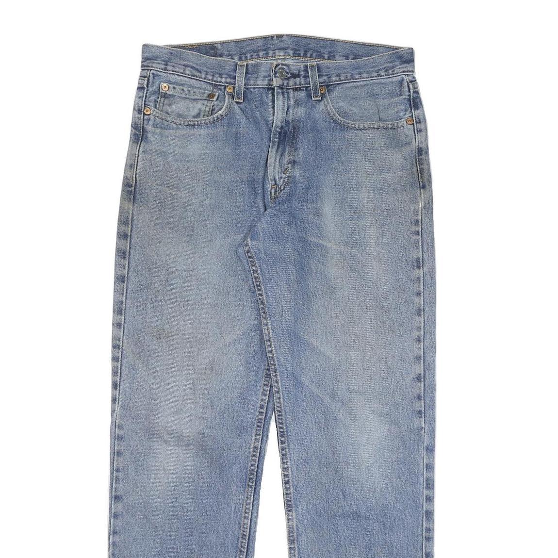 LEVI'S 550 Mens Regular Blue Denim Medium W31 L32 Classic Straight Zip Jeans