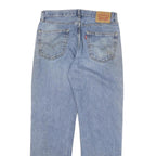 LEVI'S 550 Mens Regular Blue Denim Medium W31 L32 Classic Straight Zip Jeans