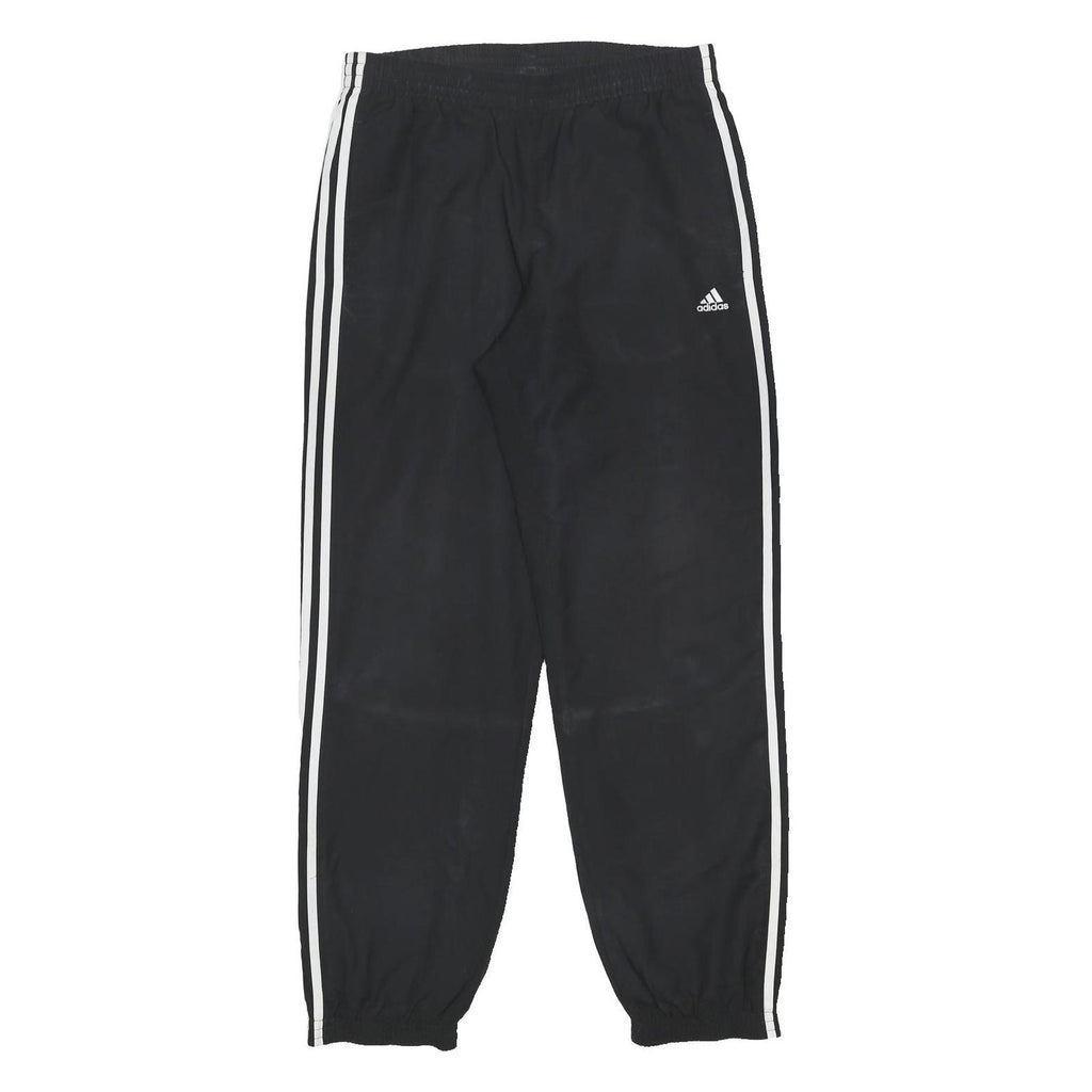 ADIDAS Mens Joggers Black & White Classic Tapered M W31 L31 Sportswear