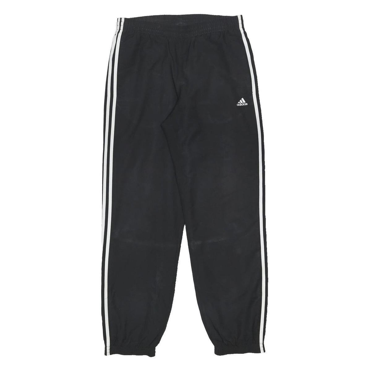 ADIDAS Mens Joggers Black & White Classic Tapered M W31 L31 Sportswear