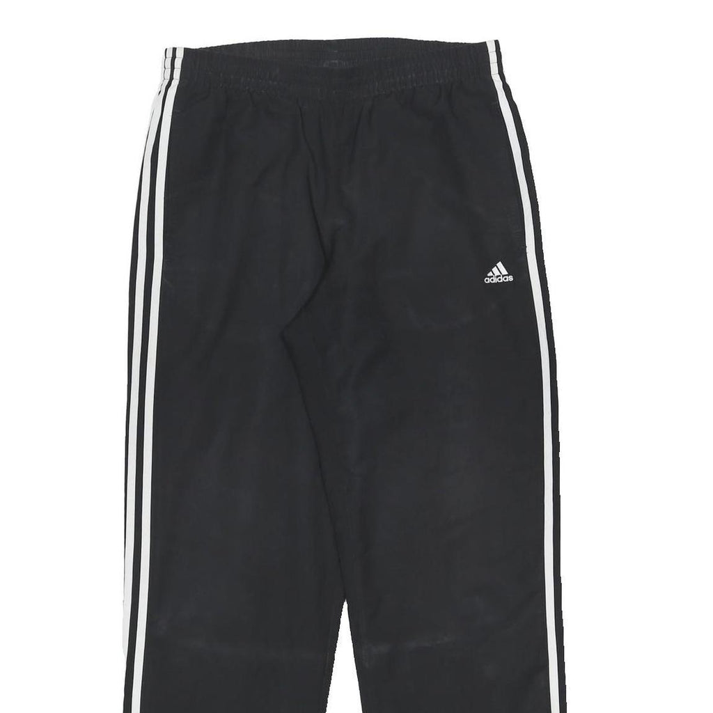 ADIDAS Mens Joggers Black & White Classic Tapered M W31 L31 Sportswear