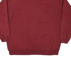 LOST JENNAIN Mens Maroon Crew Neck XL Mallard Country Graphic Sweatshirt