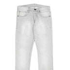 TOM TAILOR Mens Slim Light Blue Denim Jeans W32 L34 Classic Button Pockets