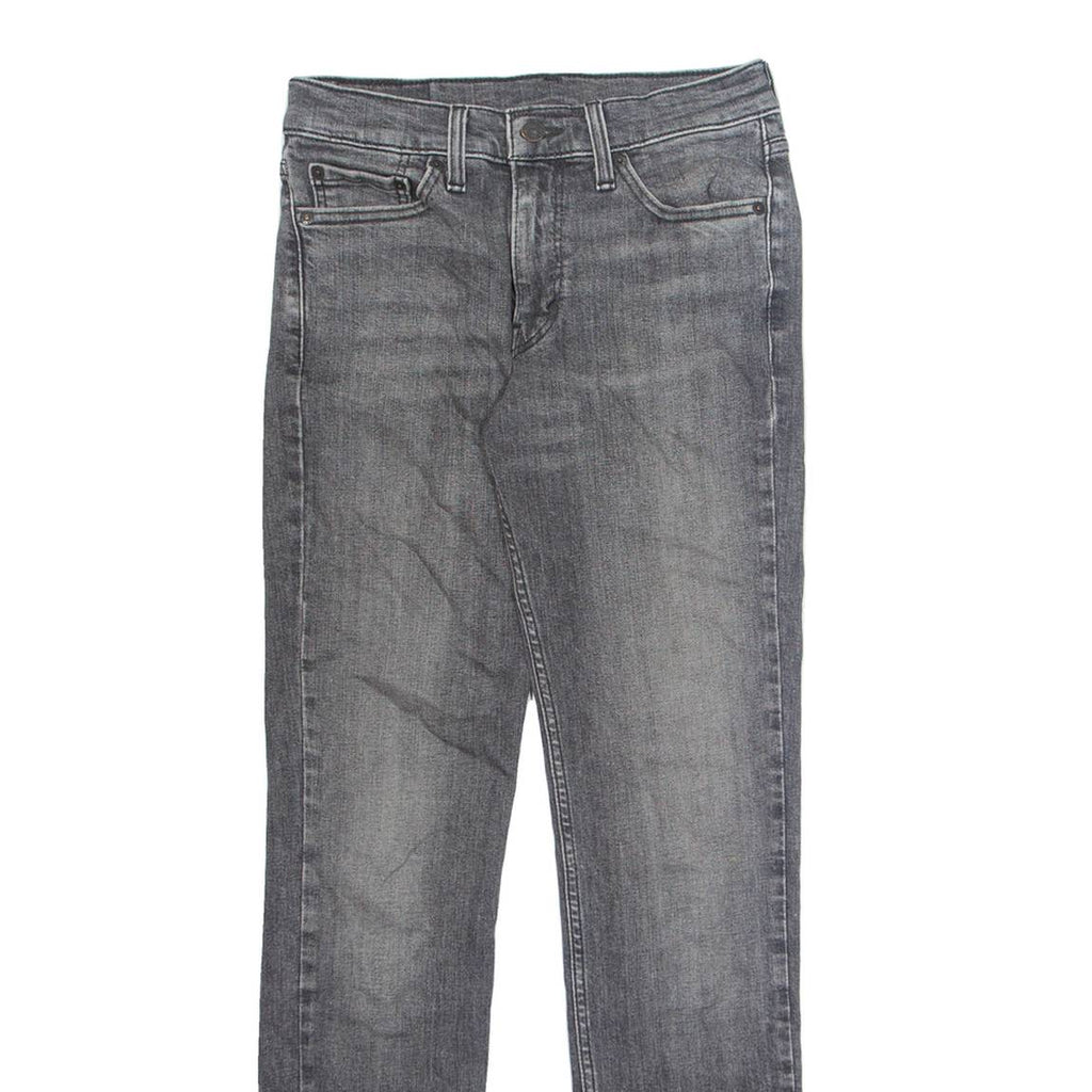 LEVI'S 511 Jeans Womens Grey Slim Straight Stone Wash W29 L32