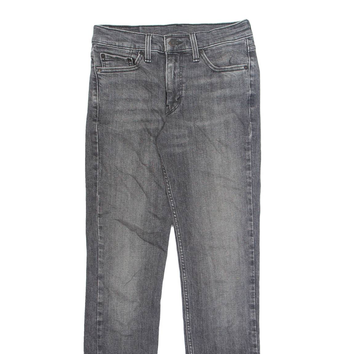 LEVI'S 511 Jeans Womens Grey Slim Straight Stone Wash W29 L32