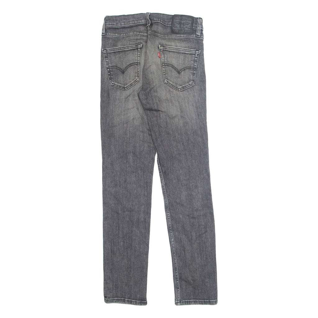 LEVI'S 511 Jeans Womens Grey Slim Straight Stone Wash W29 L32