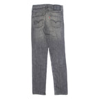 LEVI'S 511 Jeans Womens Grey Slim Straight Stone Wash W29 L32