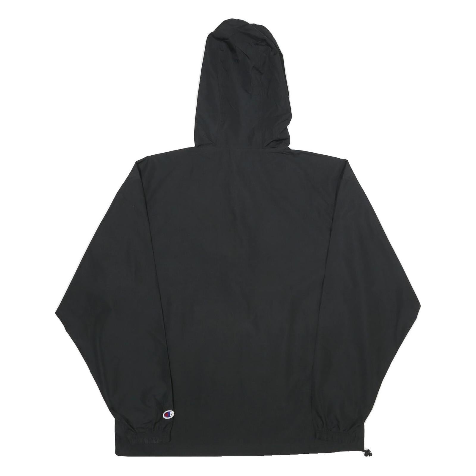 CHAMPION Mens Black Biola University Outdoor Jacket M Polyester Windbreaker