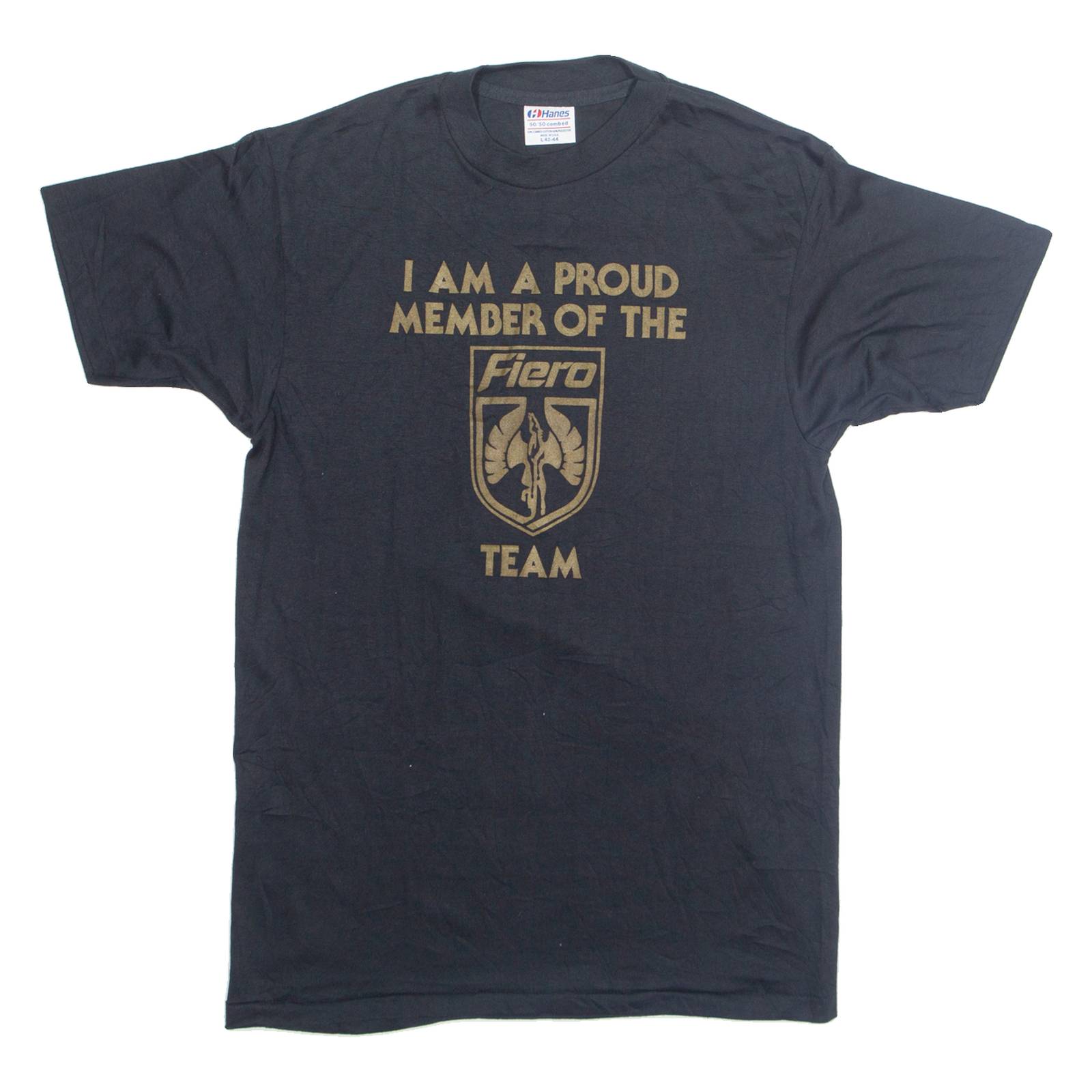 Fiero Team Mens T-Shirt Black L