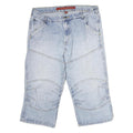 SOUTHERN Mens Shorts Blue Casual Denim M W37 Cotton Relaxed Fit