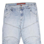 SOUTHERN Mens Shorts Blue Casual Denim M W37 Cotton Relaxed Fit