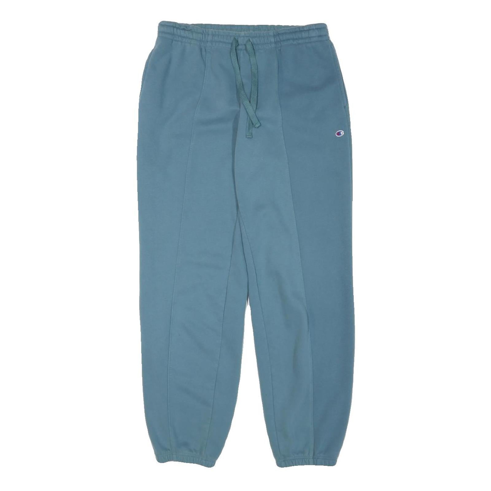 CHAMPION Mens Joggers Blue Regular Tapered M W28 L29 Cotton Blend Casual Wear