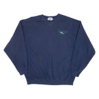 REEBOK Mens Sweatshirt Blue M