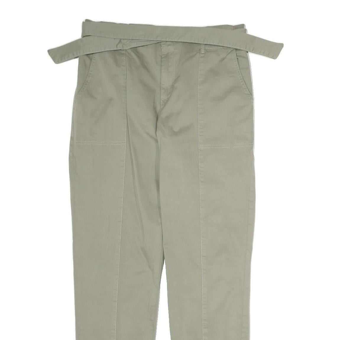 REITMANS Womens Cotton Blend Beige Regular Fit Straight Leg Trousers W32 L31