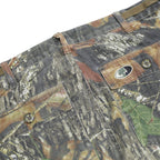 RUSSELL OUTDOORS Mens Cotton Blend Relaxed Straight Trousers W34 L29 Camouflage