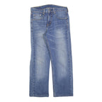 LEVI'S 505 Mens Jeans Blue Regular Straight Denim Medium W28 L26 Classic Zip