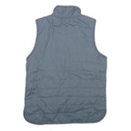 CARHARTT Womens Grey & Black Reversible Quilted Gilet Jacket M Polyester Zip