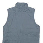 CARHARTT Womens Grey & Black Reversible Quilted Gilet Jacket M Polyester Zip