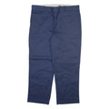 DICKIES 874 Workwear Mens Trousers Blue Regular Straight W40 L29