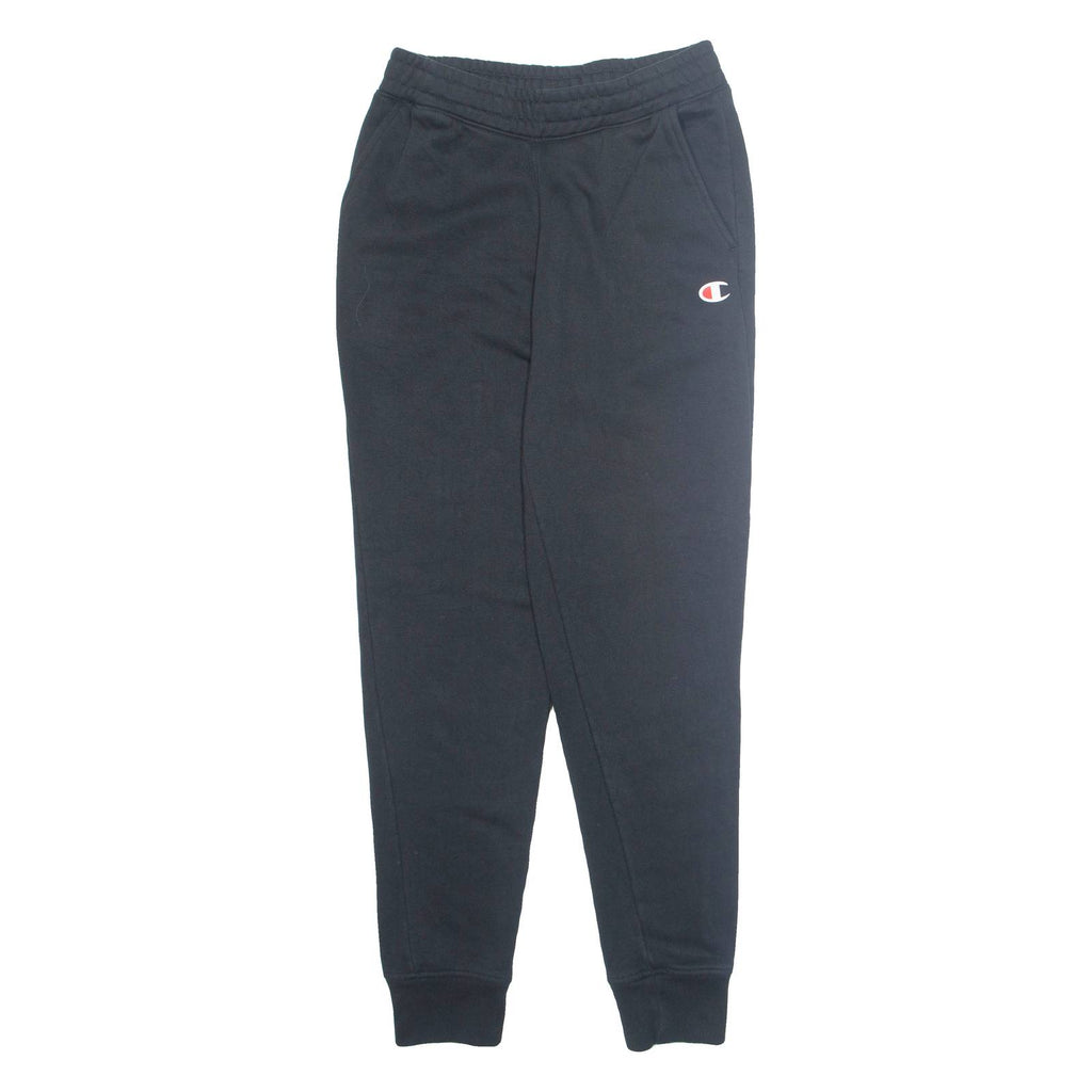 CHAMPION Womens Joggers Black Tapered S W24 L27