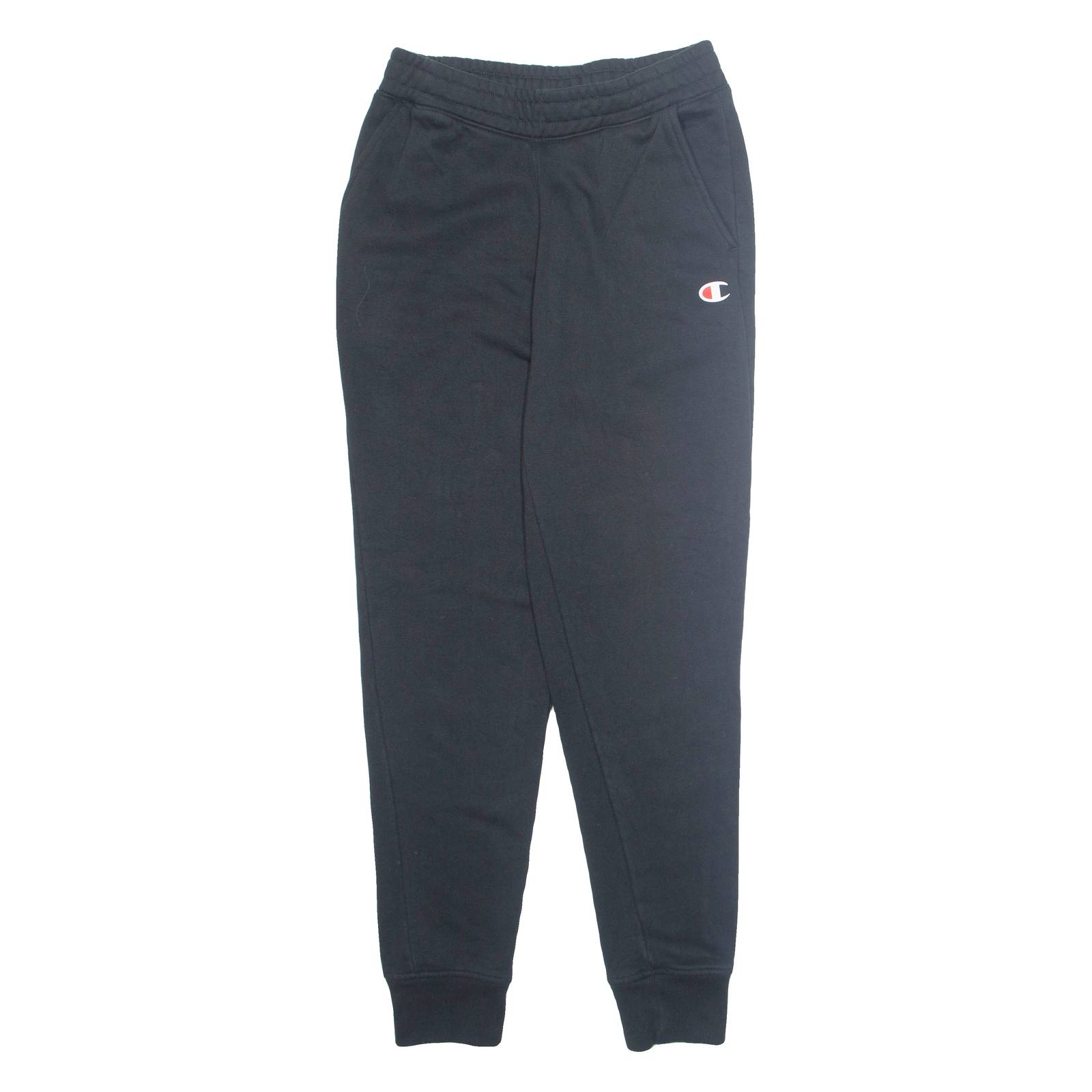 CHAMPION Womens Joggers Black Tapered S W24 L27