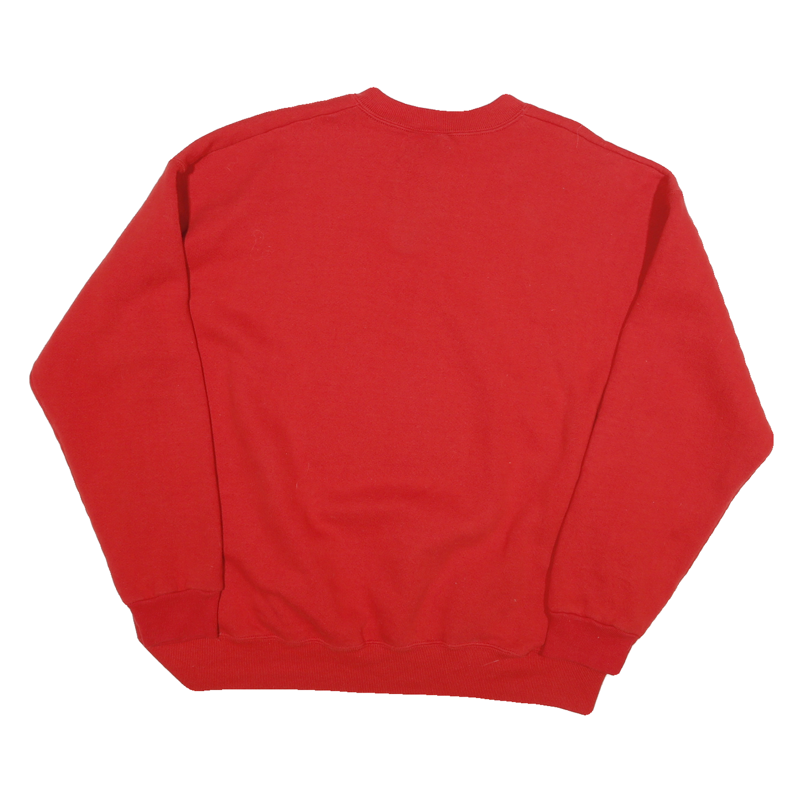 LEE Mens Red Fresno State Crew Neck XL Bulldogs Cotton Sweatshirt