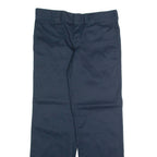 DICKIES Chino Mens Trousers Blue Slim Straight W30 L30