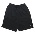 CHAMPION Mens Black Sports Casual Shorts M W26 Polyester Elastic Waist
