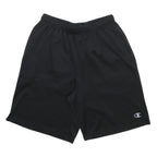 CHAMPION Mens Black Sports Casual Shorts M W26 Polyester Elastic Waist