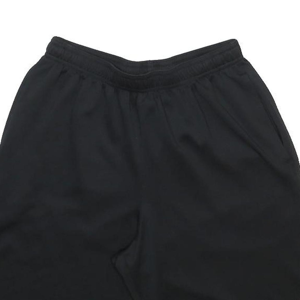 CHAMPION Mens Black Sports Casual Shorts M W26 Polyester Elastic Waist