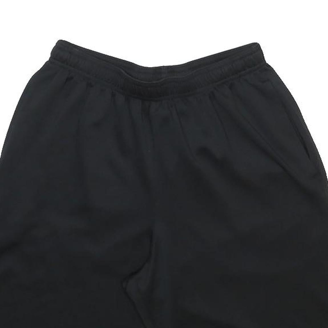 CHAMPION Mens Black Sports Casual Shorts M W26 Polyester Elastic Waist