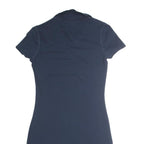 HILFIGER DENIM Womens Navy Blue Polo Cotton Dress Short Sleeve Mini S