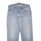 LEVI'S 501 Mens Regular Fit Straight Denim Light W32 L27 Classic Button Fly