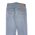 LEVI'S 501 Mens Regular Fit Straight Denim Light W32 L27 Classic Button Fly