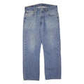 LEVI'S 501 Mens Jeans Blue Regular Straight Denim Medium W33 L28 Classic Button