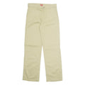 DICKIES Chino Womens Trousers Beige Regular Straight W28 L29