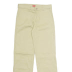 DICKIES Chino Womens Trousers Beige Regular Straight W28 L29