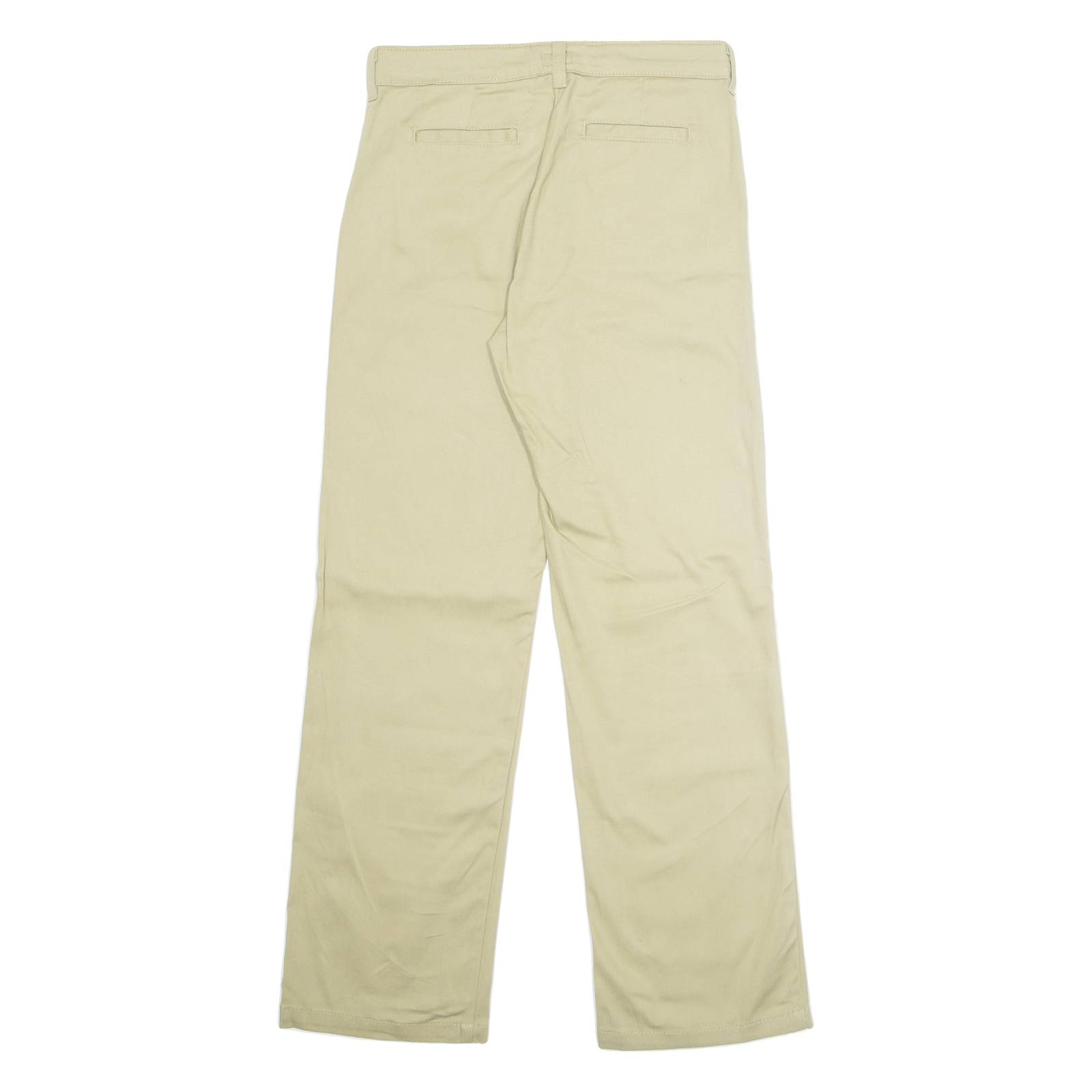 DICKIES Chino Womens Trousers Beige Regular Straight W28 L29