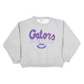NIKE Mens Grey Gators Football Crew Neck XL Sweatshirt Cotton Blend Pullover