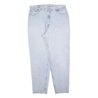 LEVI'S Womens 550 Tapered Relaxed Fit Blue Denim Cotton Blend W34 L32 Classic