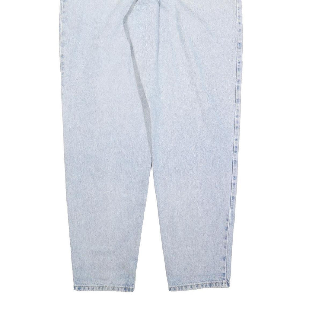 LEVI'S Womens 550 Tapered Relaxed Fit Blue Denim Cotton Blend W34 L32 Classic