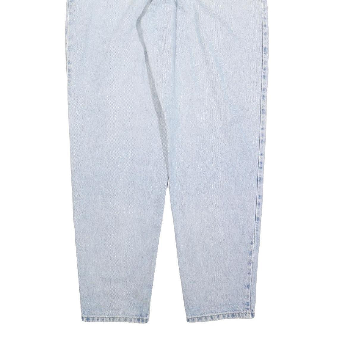 LEVI'S Womens 550 Tapered Relaxed Fit Blue Denim Cotton Blend W34 L32 Classic