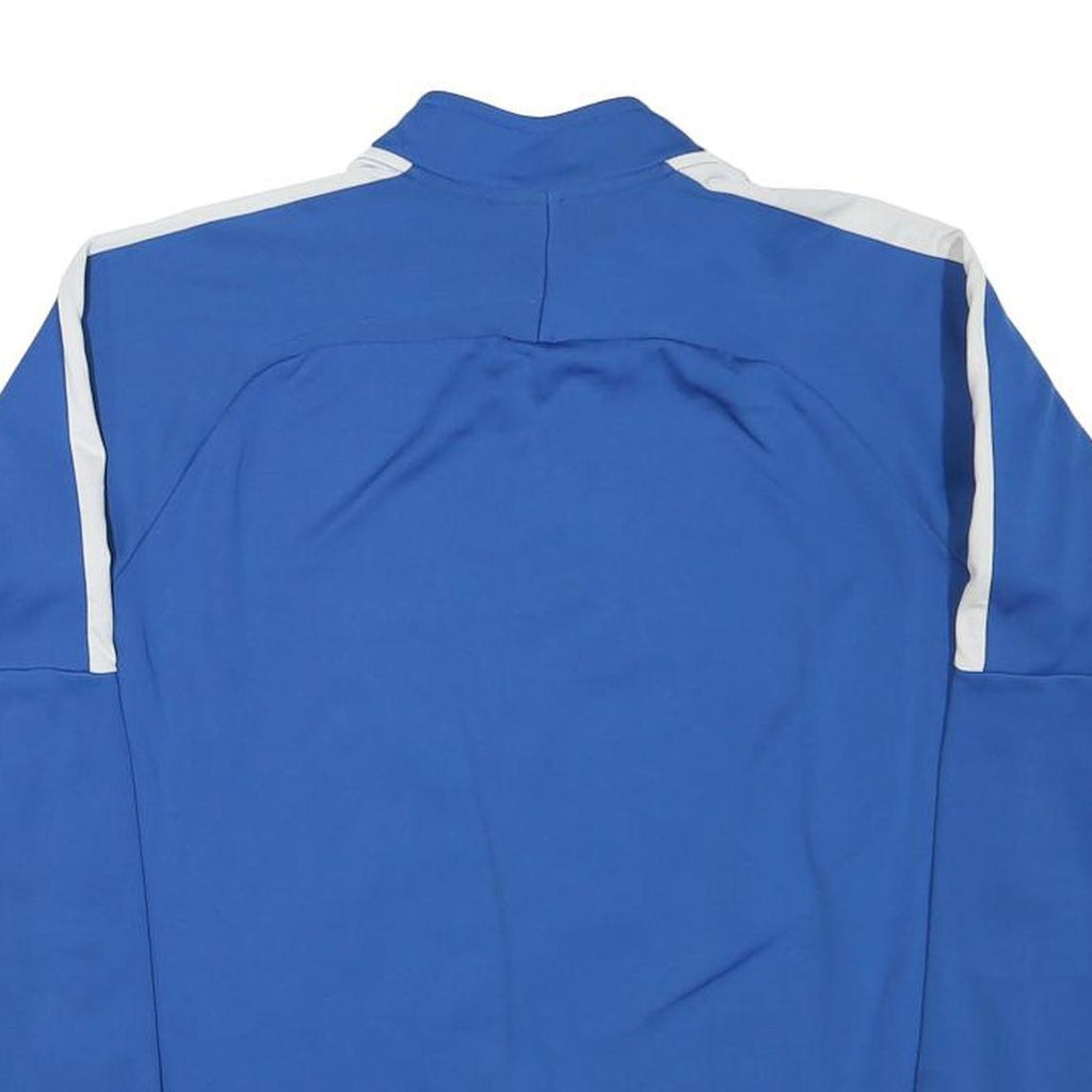 NIKE Mens Blue 1/4 Zip S Sweatshirt Polyester Blend Athletic Sportswear