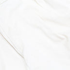 BENETTON Mens Cotton White Relaxed Tapered Trousers W36 L28 Casual Wear