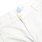 BENETTON Mens Cotton White Relaxed Tapered Trousers W36 L28 Casual Wear