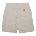 CARHARTT Mens Shorts Beige Casual Cotton L W36 Workwear Utility Durable