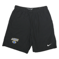 NIKE Mens Black Sports Casual Shorts L W30 Comfortable Polyester Athletic
