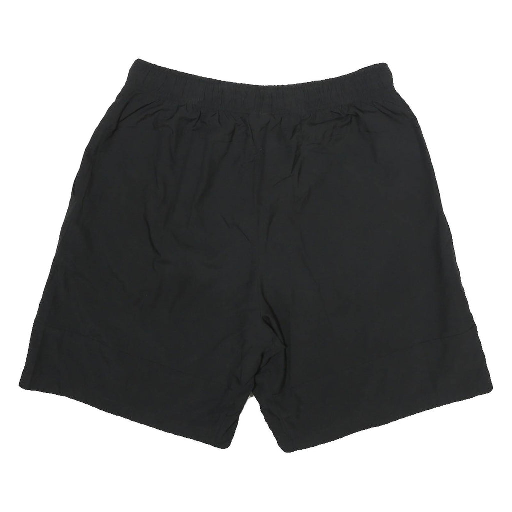 NIKE Mens Black Sports Casual Shorts L W30 Comfortable Polyester Athletic