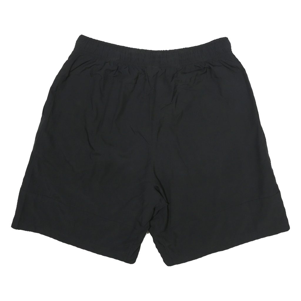 NIKE Mens Black Sports Casual Shorts L W30 Comfortable Polyester Athletic