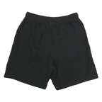 NIKE Mens Black Sports Casual Shorts L W30 Comfortable Polyester Athletic